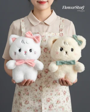 Gấu Bông Mèo Tươi Vui