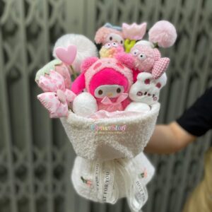 Bó hoa gấu bông dịu dàng tặng người yêu