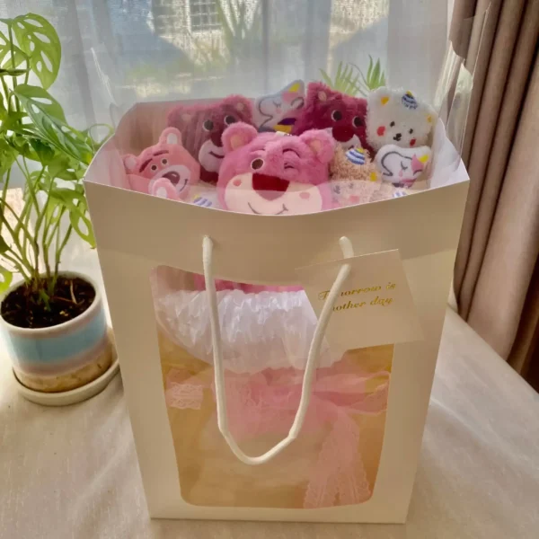 Bó Hoa Gấu Bông Gấu Dâu Sinh Nhật - Ảnh 3