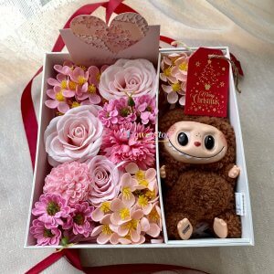 Hộp Quà Hoa Sáp x Labubu