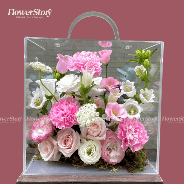 Mica FlowerBox Pink Radiant