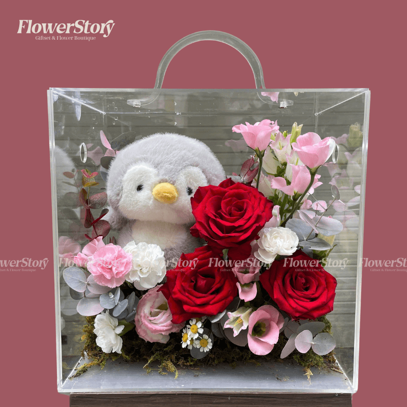 Mica FlowerBox Penguin Vibes